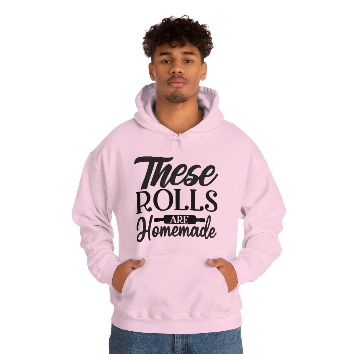 These Rolls Are Home Made Unisex Heavy Blend™ Hooded Sweatshirt