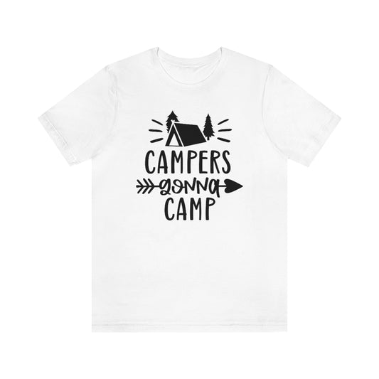 Campers Gonna Camp Unisex Jersey Short Sleeve Tee