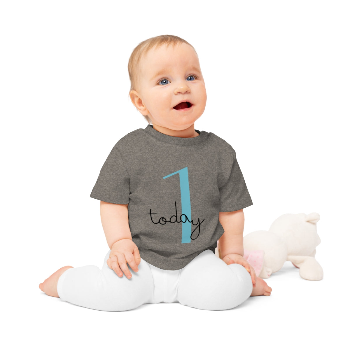 1 Today (Blue) Birthday Baby T-Shirt