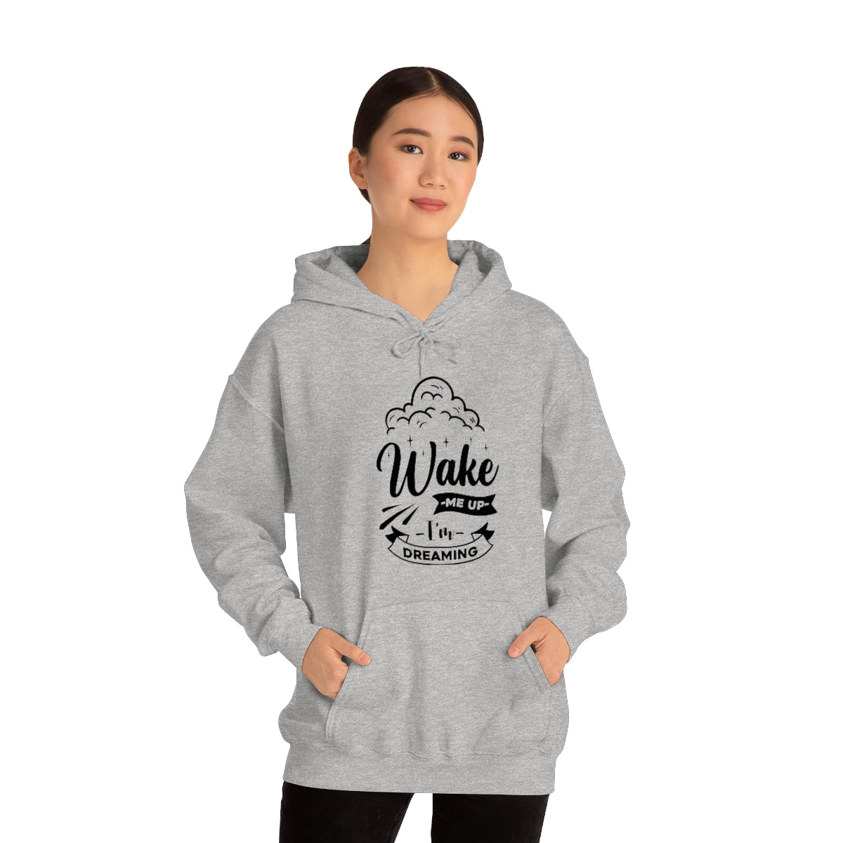 Wake Me Up I'm Dreaming Unisex Heavy Blend™ Hooded Sweatshirt