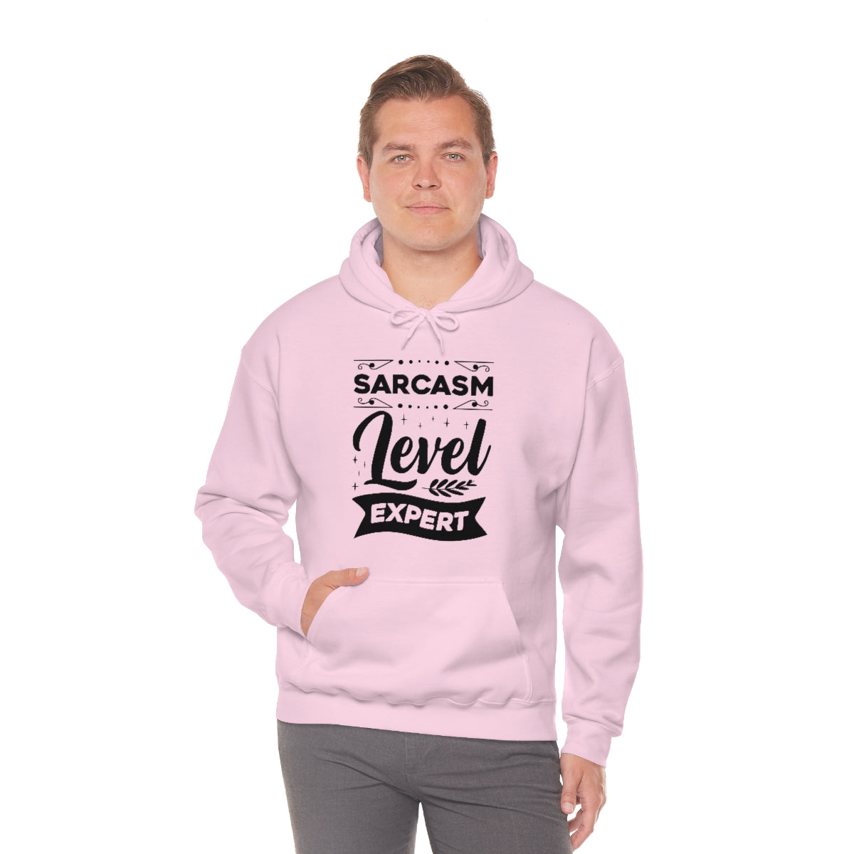 Sarcasm Level Expert Unisex Heavy Blend™ Hooded Sweatshirt