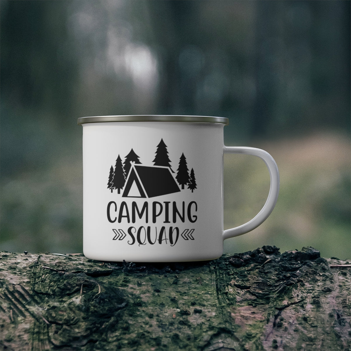 Camping Squad Enamel Camping Mug