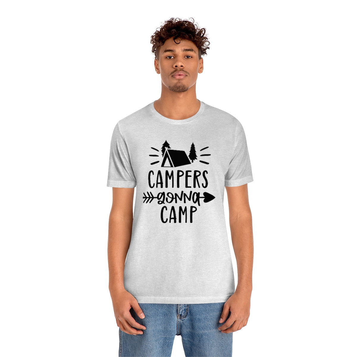 Campers Gonna Camp Unisex Jersey Short Sleeve Tee