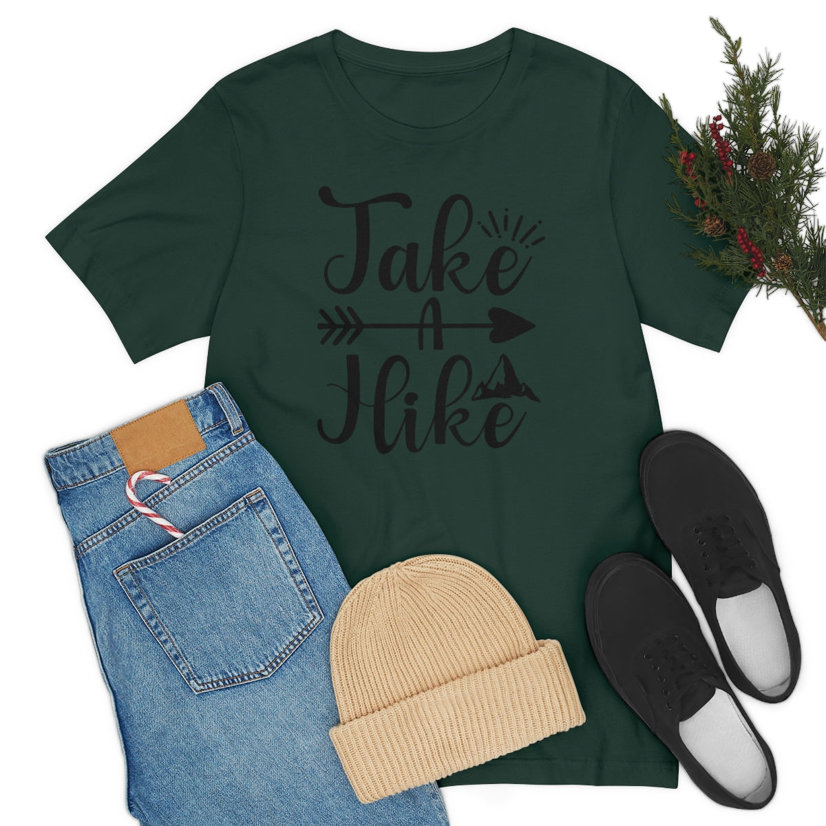 Take a Hike Unisex Jersey Short Sleeve Tee