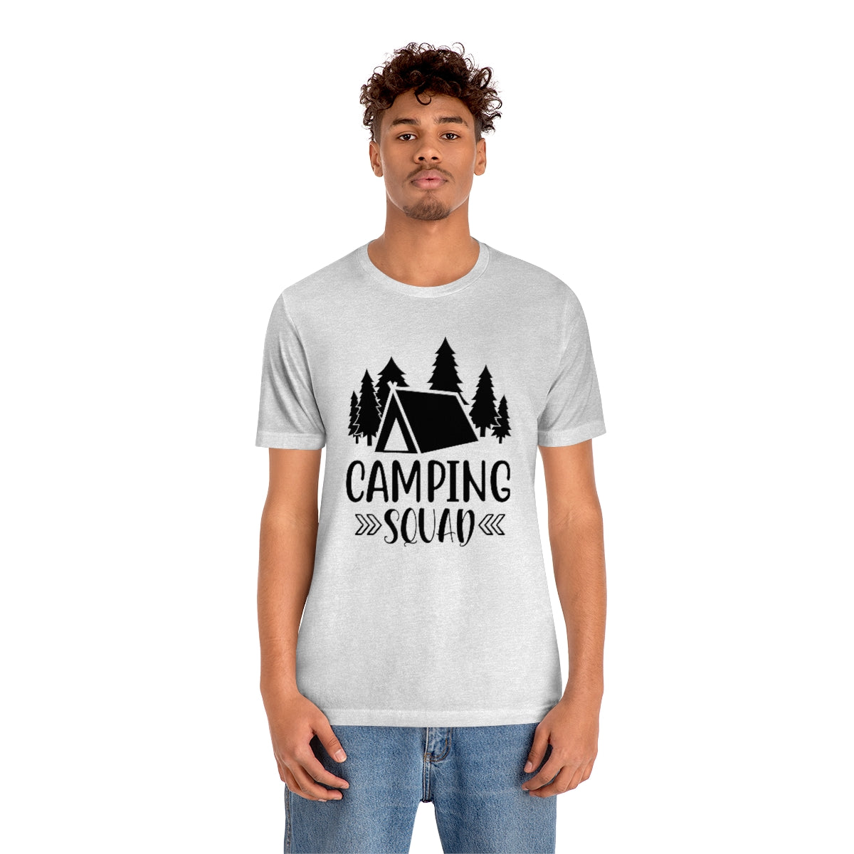 Camping Squad Unisex Jersey Short Sleeve Tee