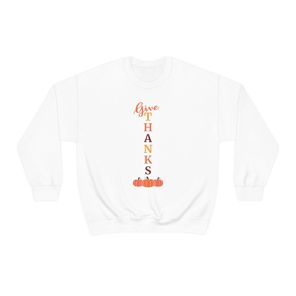 Give Thanks Unisex Heavy Blend™ Crewneck Sweatshirt