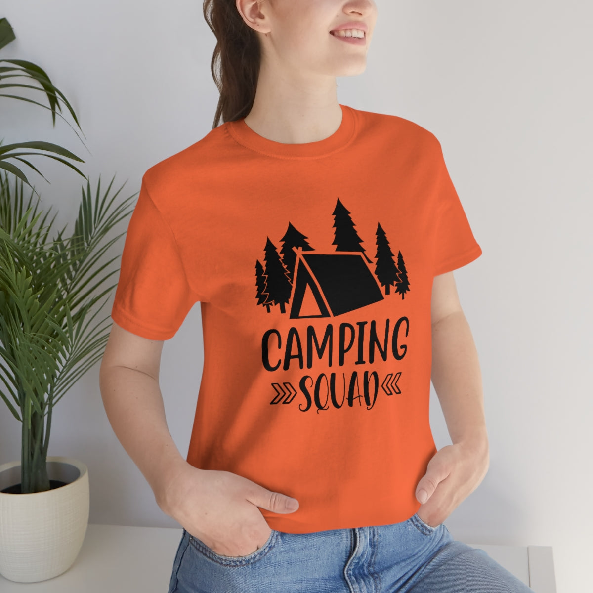 Camping Squad Unisex Jersey Short Sleeve Tee