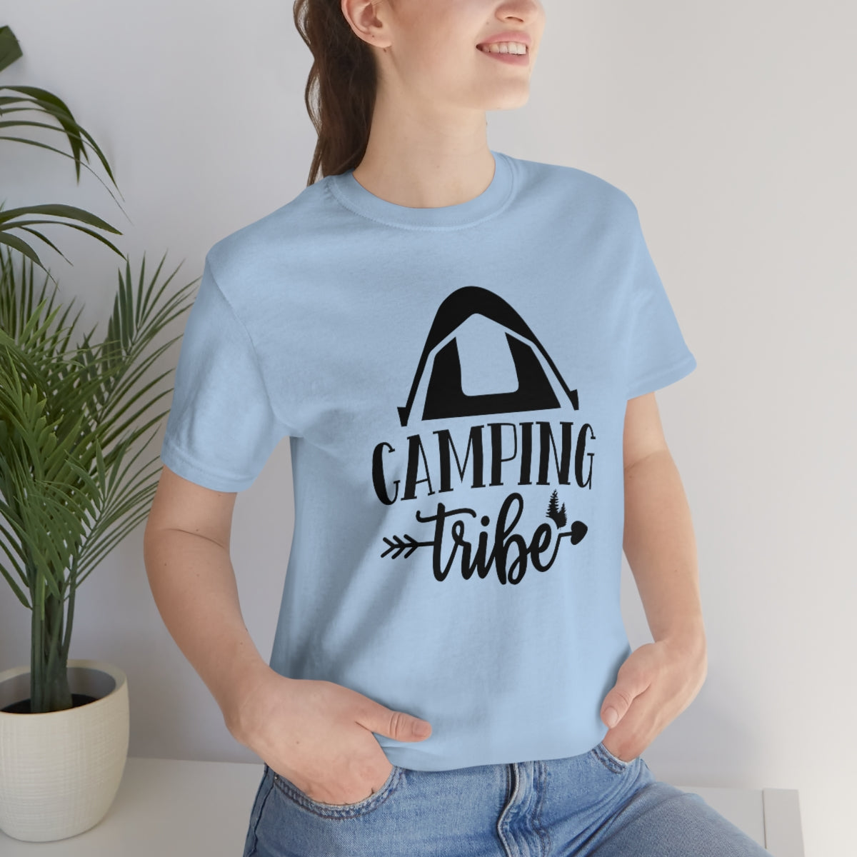 Camping Tribe Unisex Jersey Short Sleeve Tee