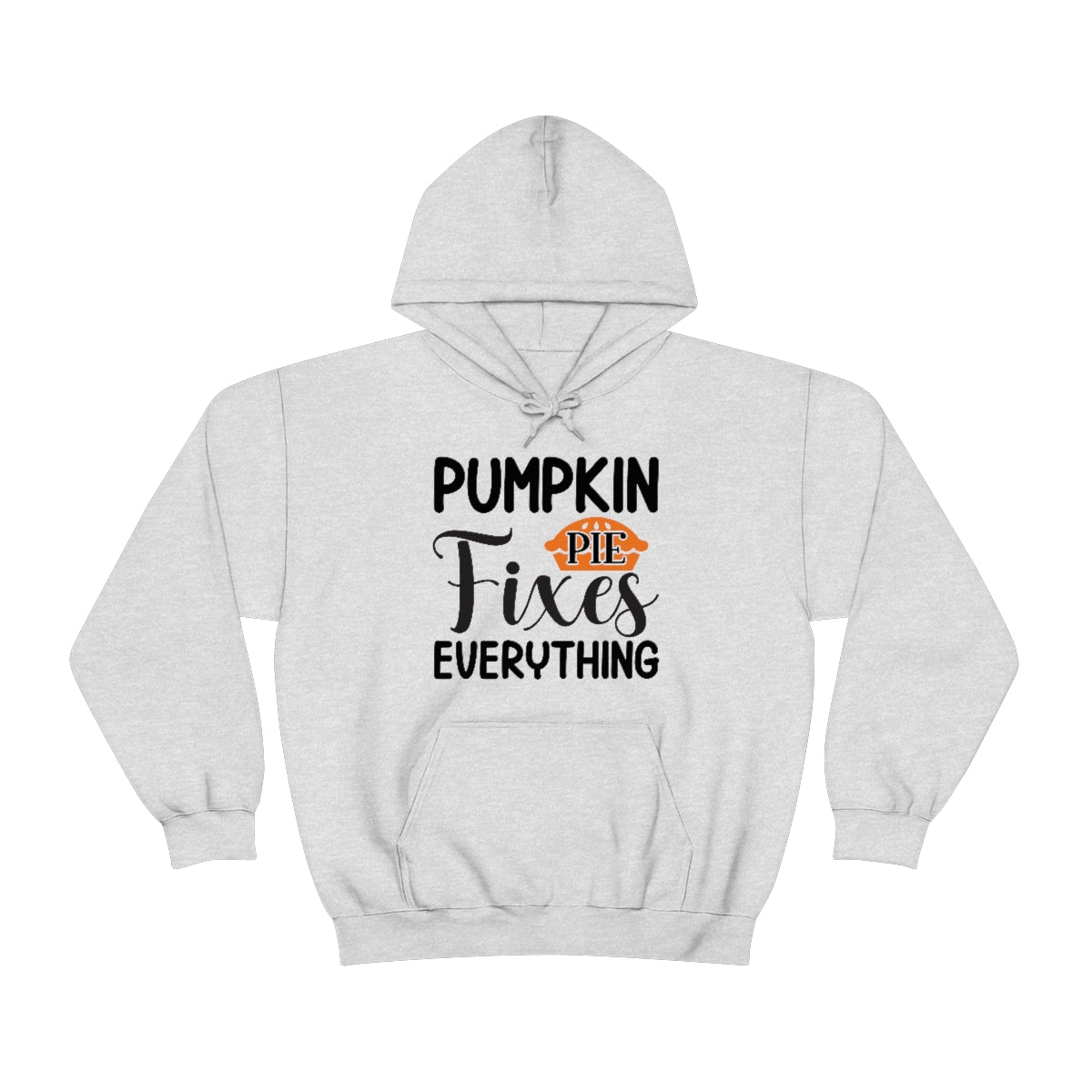 Pumpkin Pie Fixes Everything Unisex Heavy Blend™ Hooded Sweatshirt