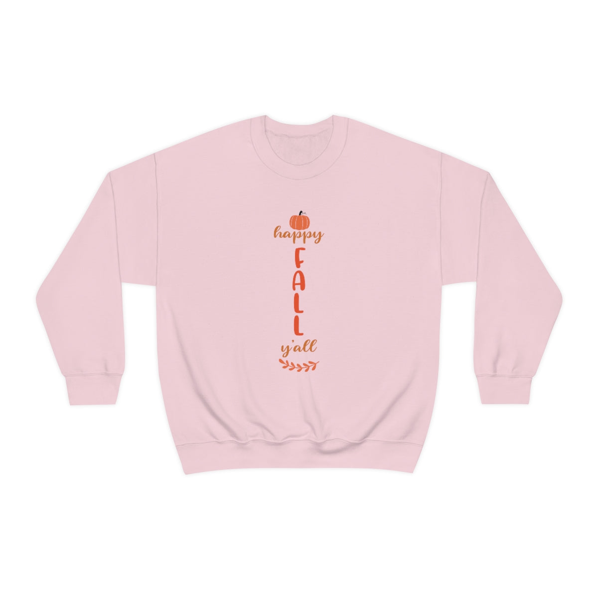 Happy Fall Y'All Unisex Heavy Blend™ Crewneck Sweatshirt