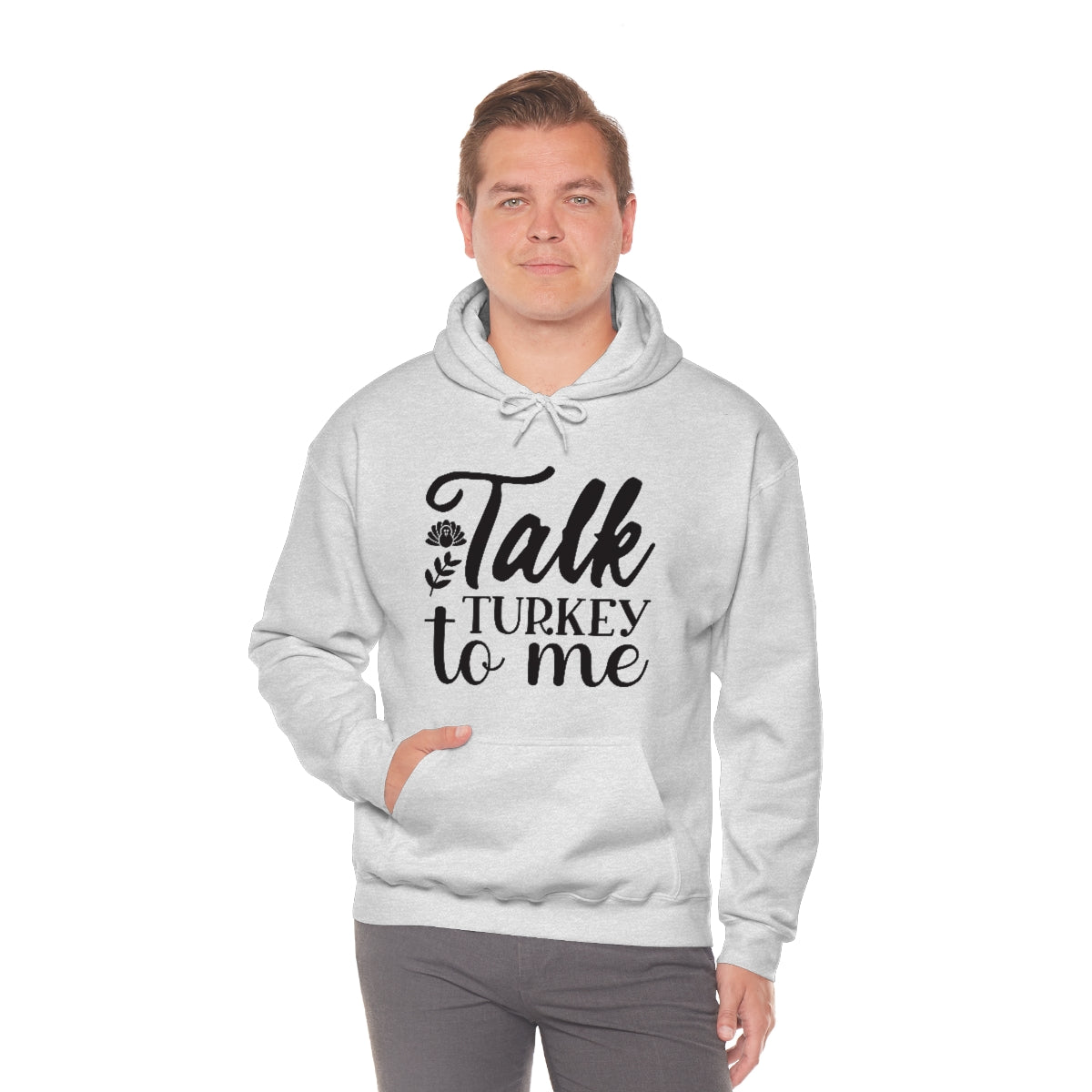 Talk Turkey To Me Unisex Heavy Blend™ Hooded Sweatshirt