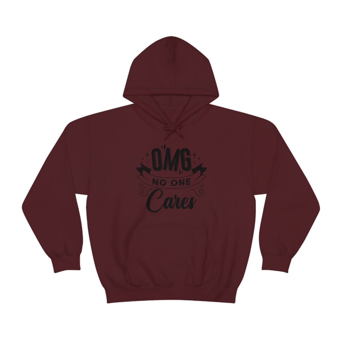 OMG No One Cares Unisex Heavy Blend™ Hooded Sweatshirt