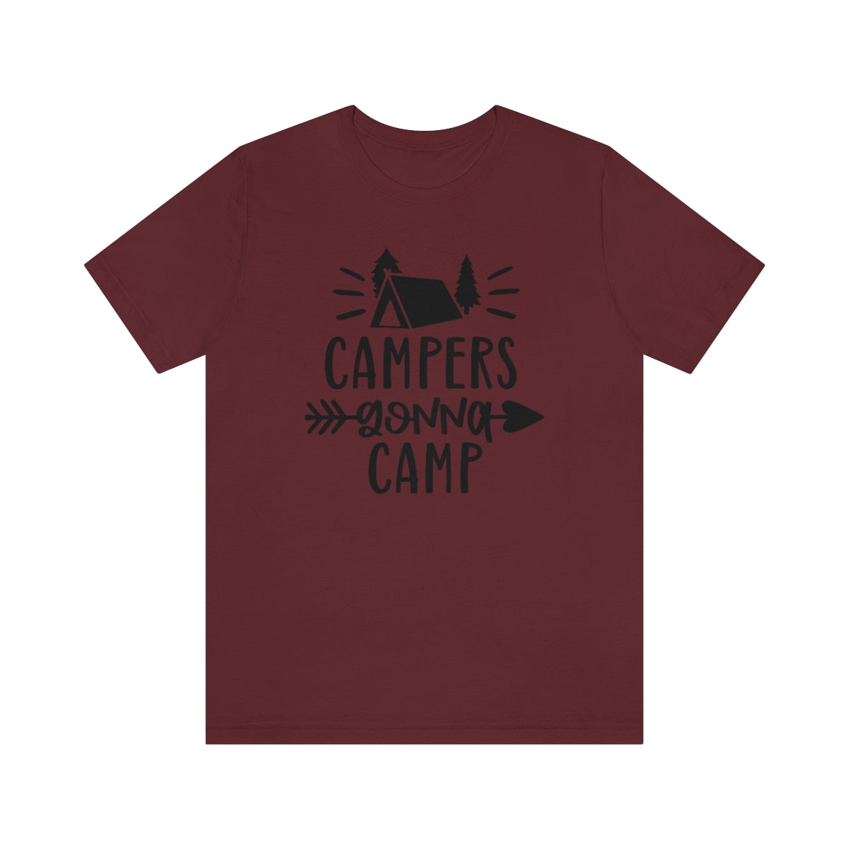 Campers Gonna Camp Unisex Jersey Short Sleeve Tee