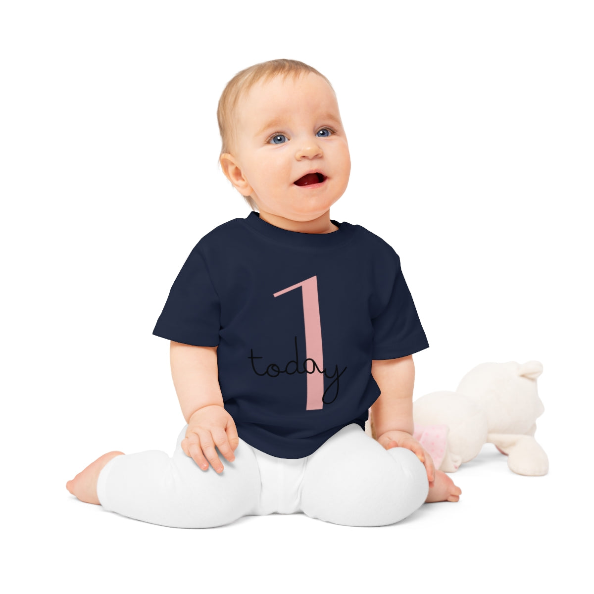 1 Today (Pink) Birthday Baby T-Shirt