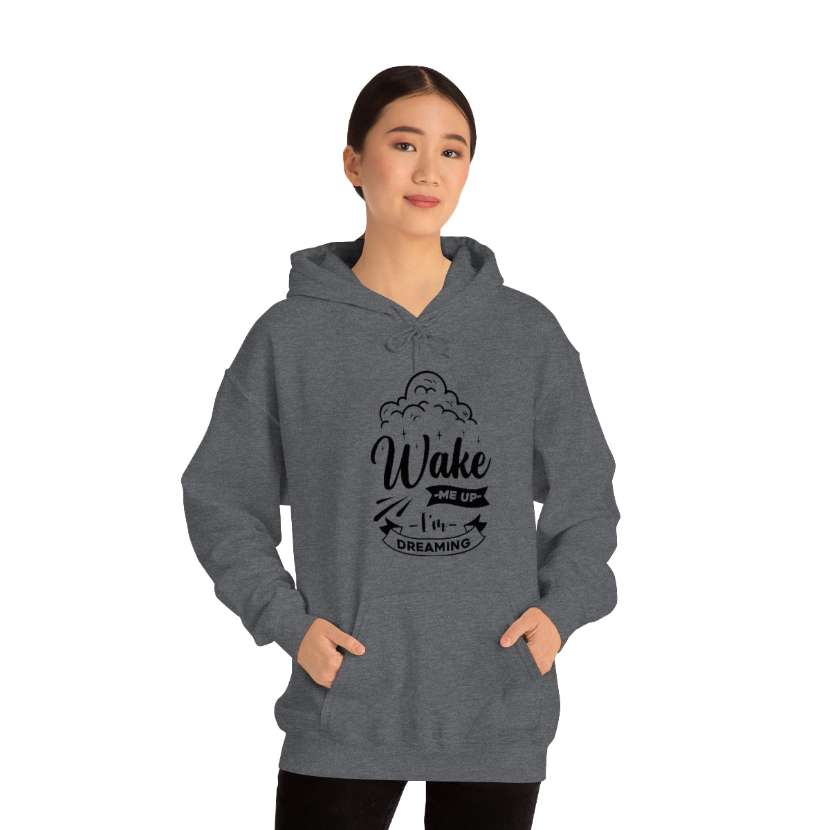 Wake Me Up I'm Dreaming Unisex Heavy Blend™ Hooded Sweatshirt