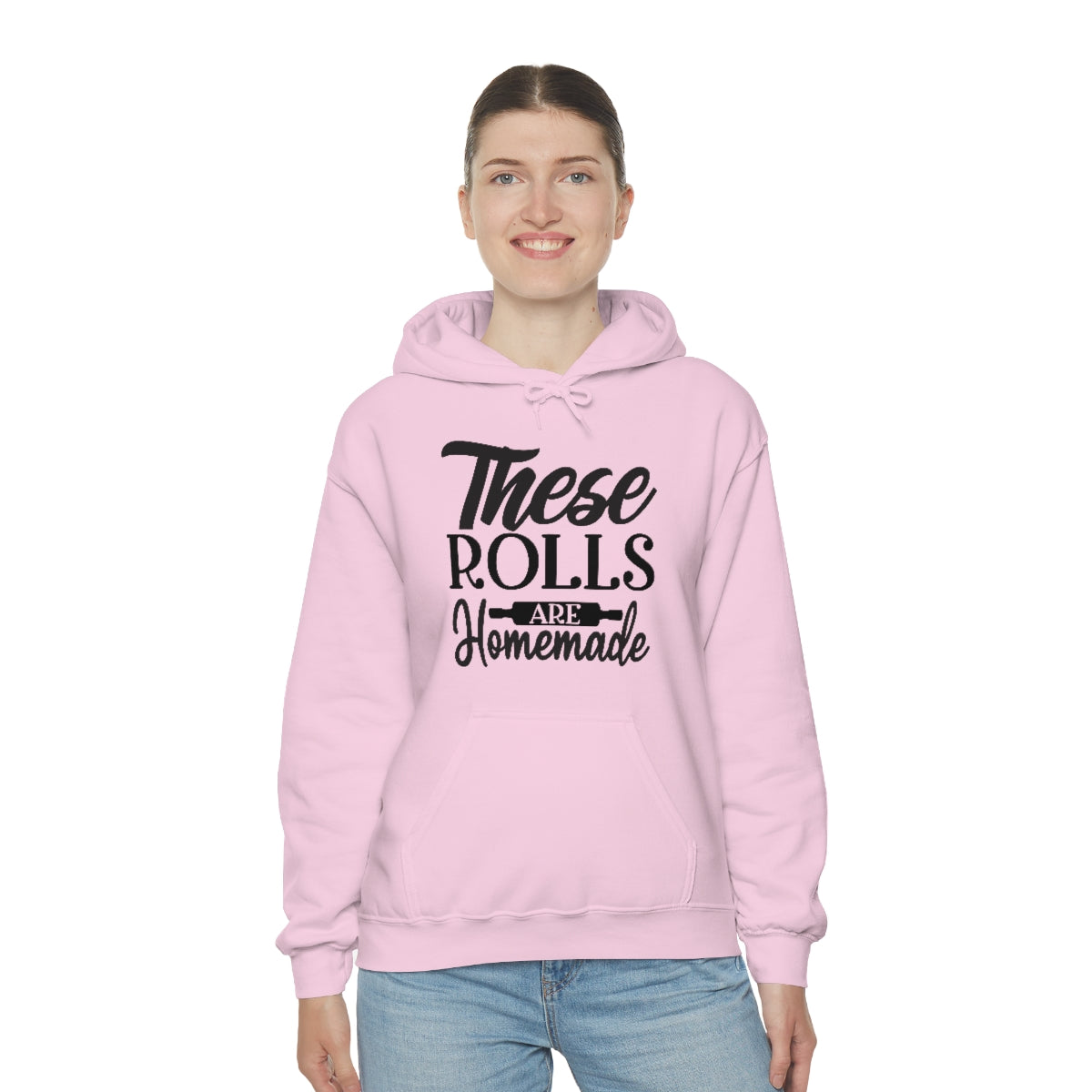 These Rolls Are Home Made Unisex Heavy Blend™ Hooded Sweatshirt