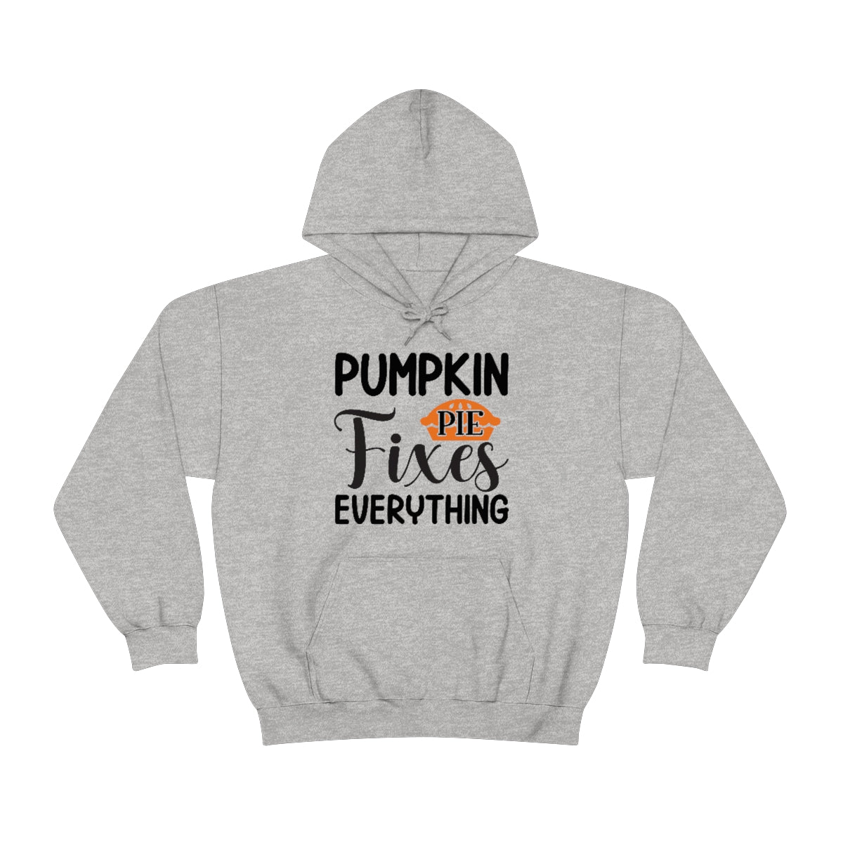 Pumpkin Pie Fixes Everything Unisex Heavy Blend™ Hooded Sweatshirt