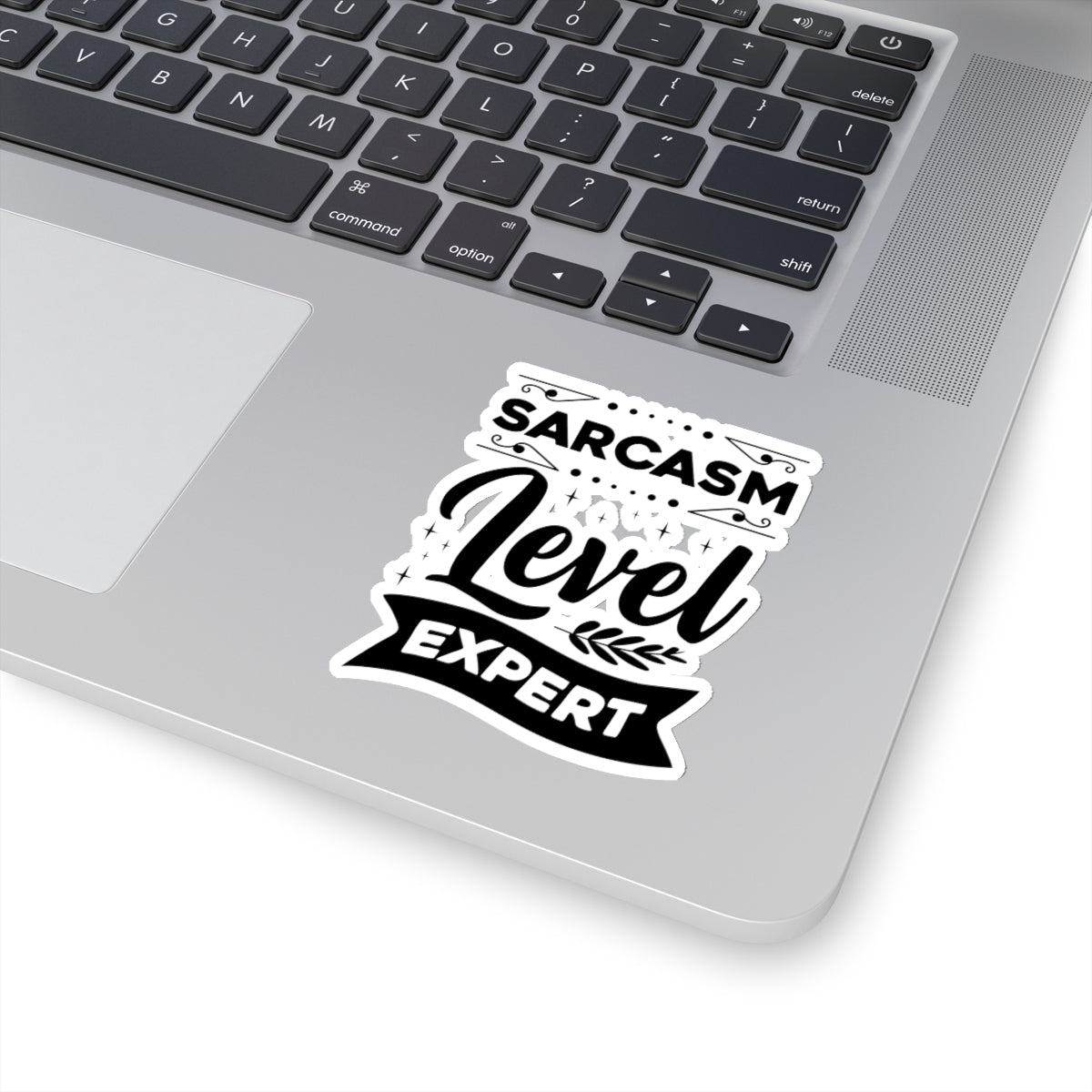 Sarcasm Level Expert Kiss-Cut Stickers