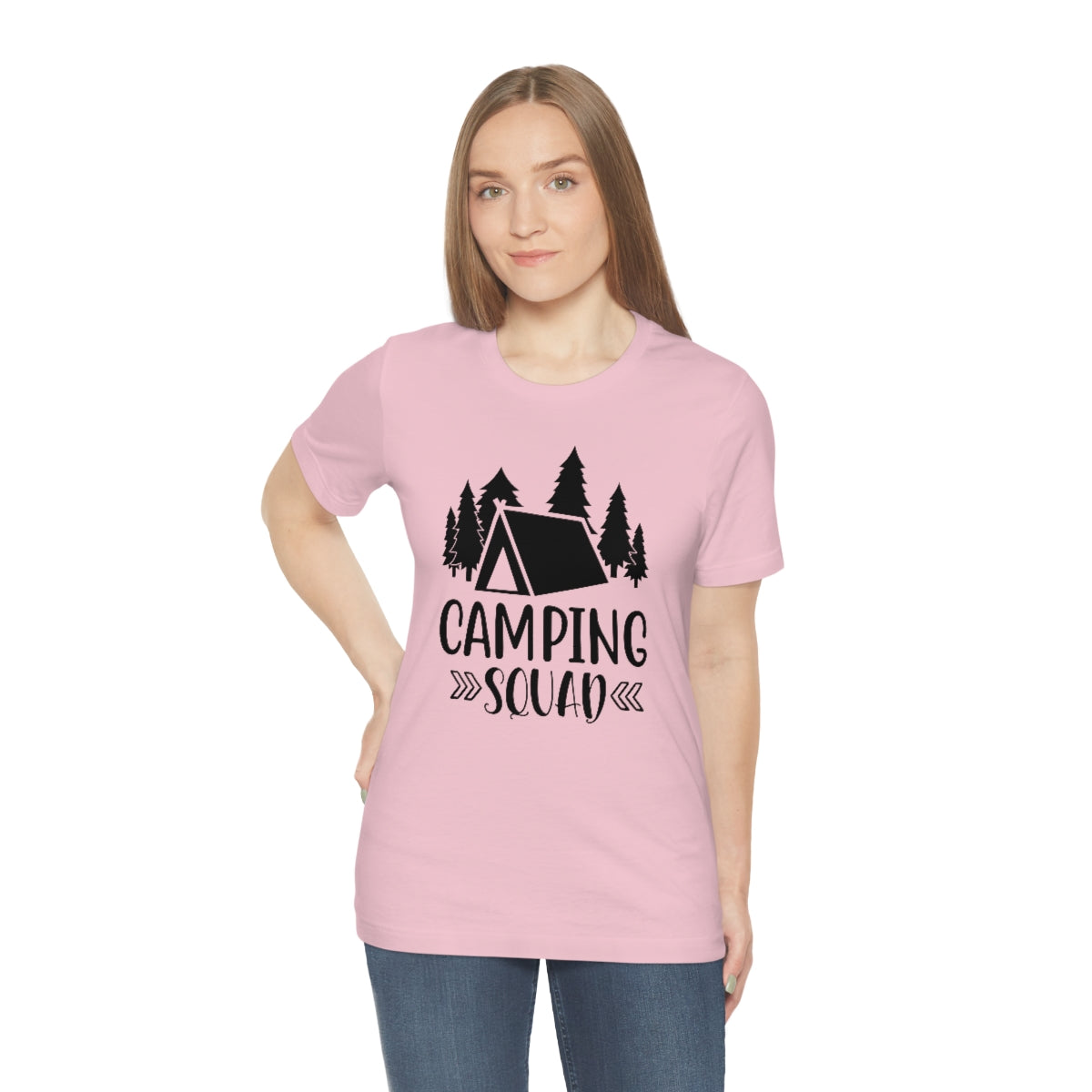 Camping Squad Unisex Jersey Short Sleeve Tee