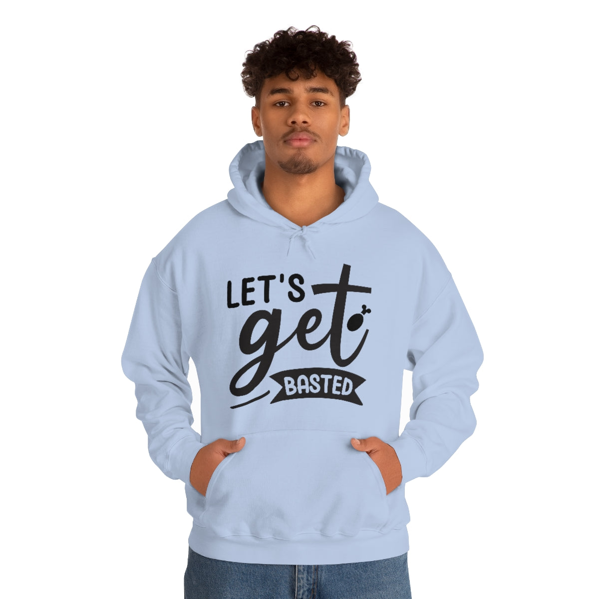 Lets Get Basted Unisex Heavy Blend™ Hooded Sweatshirt