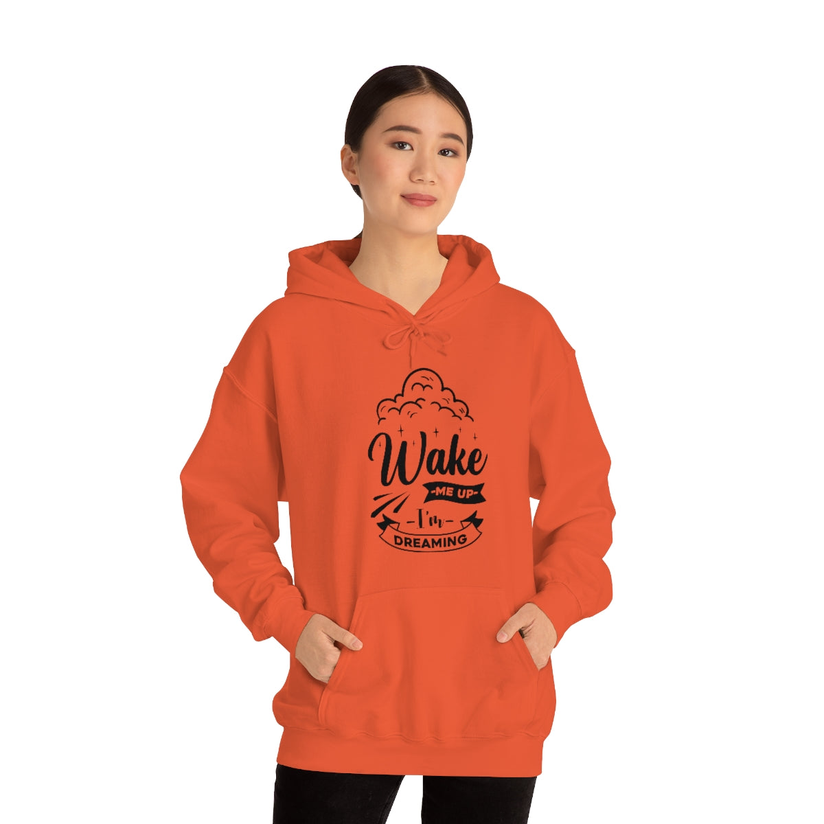 Wake Me Up I'm Dreaming Unisex Heavy Blend™ Hooded Sweatshirt