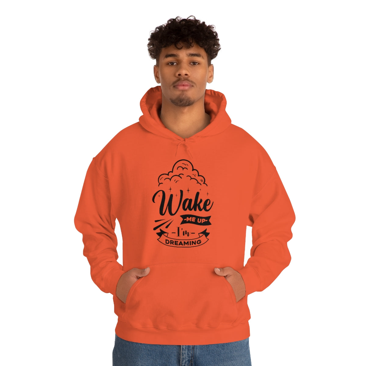 Wake Me Up I'm Dreaming Unisex Heavy Blend™ Hooded Sweatshirt