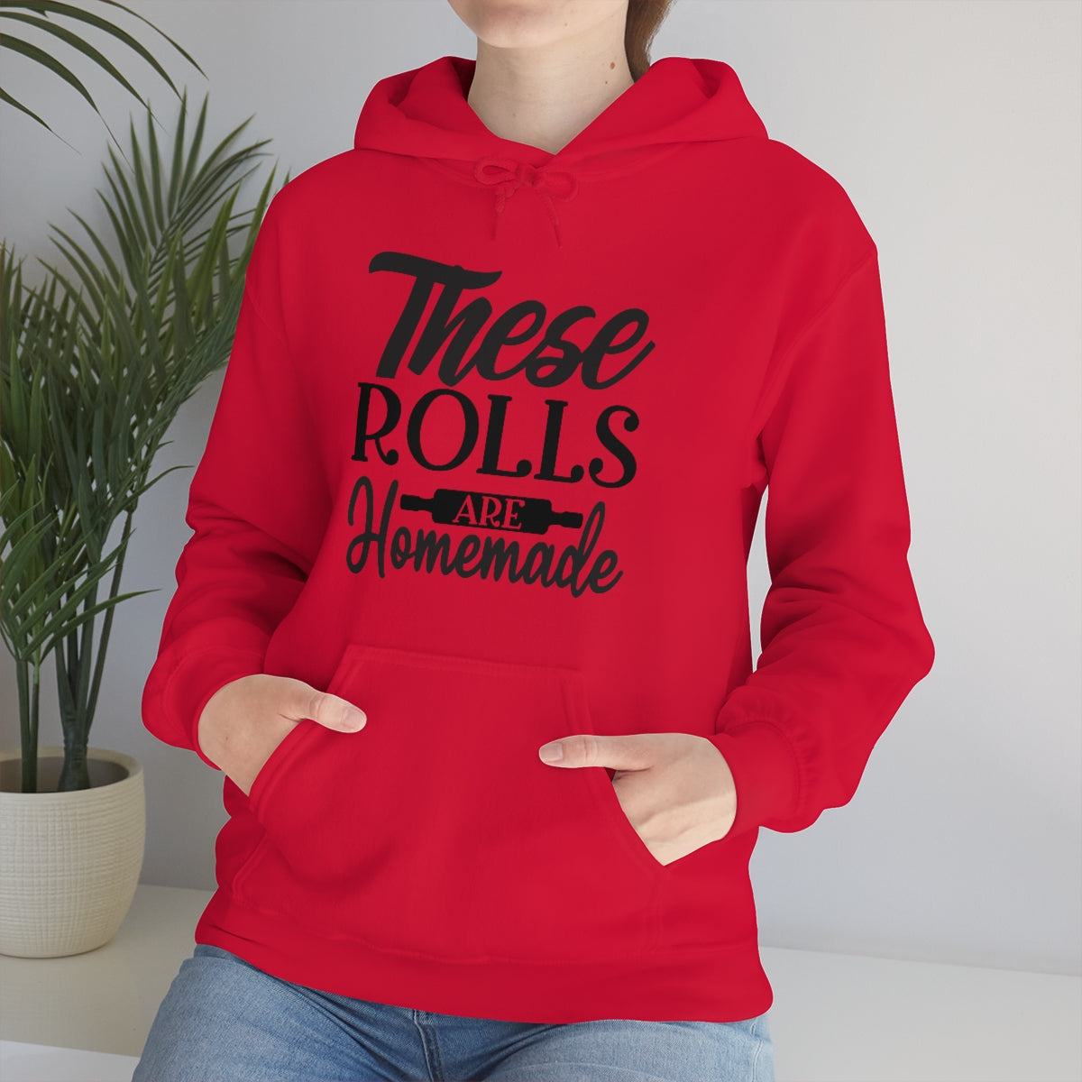 These Rolls Are Home Made Unisex Heavy Blend™ Hooded Sweatshirt