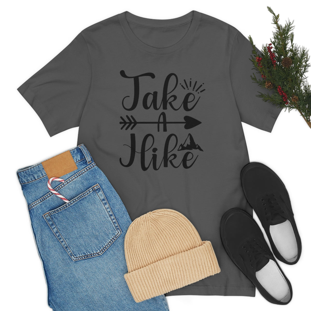 Take a Hike Unisex Jersey Short Sleeve Tee