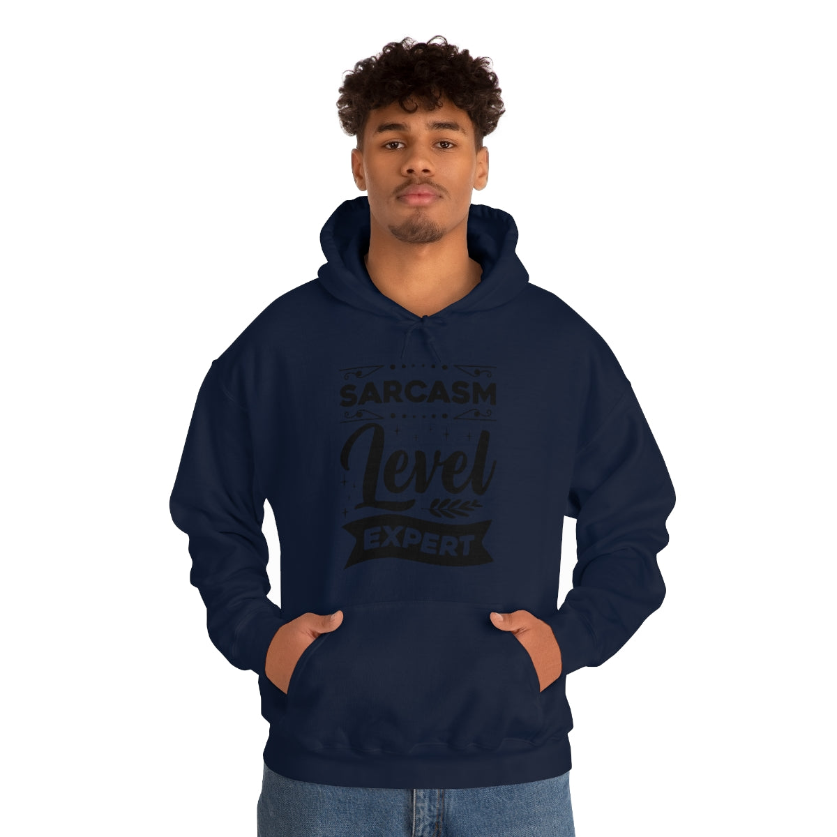 Sarcasm Level Expert Unisex Heavy Blend™ Hooded Sweatshirt