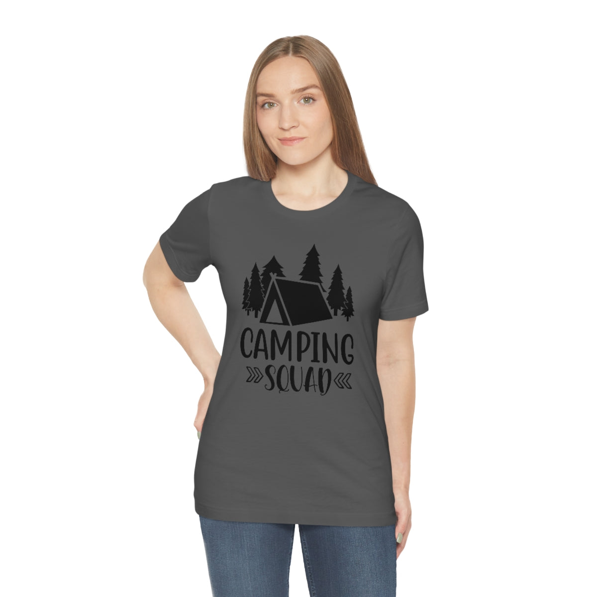 Camping Squad Unisex Jersey Short Sleeve Tee