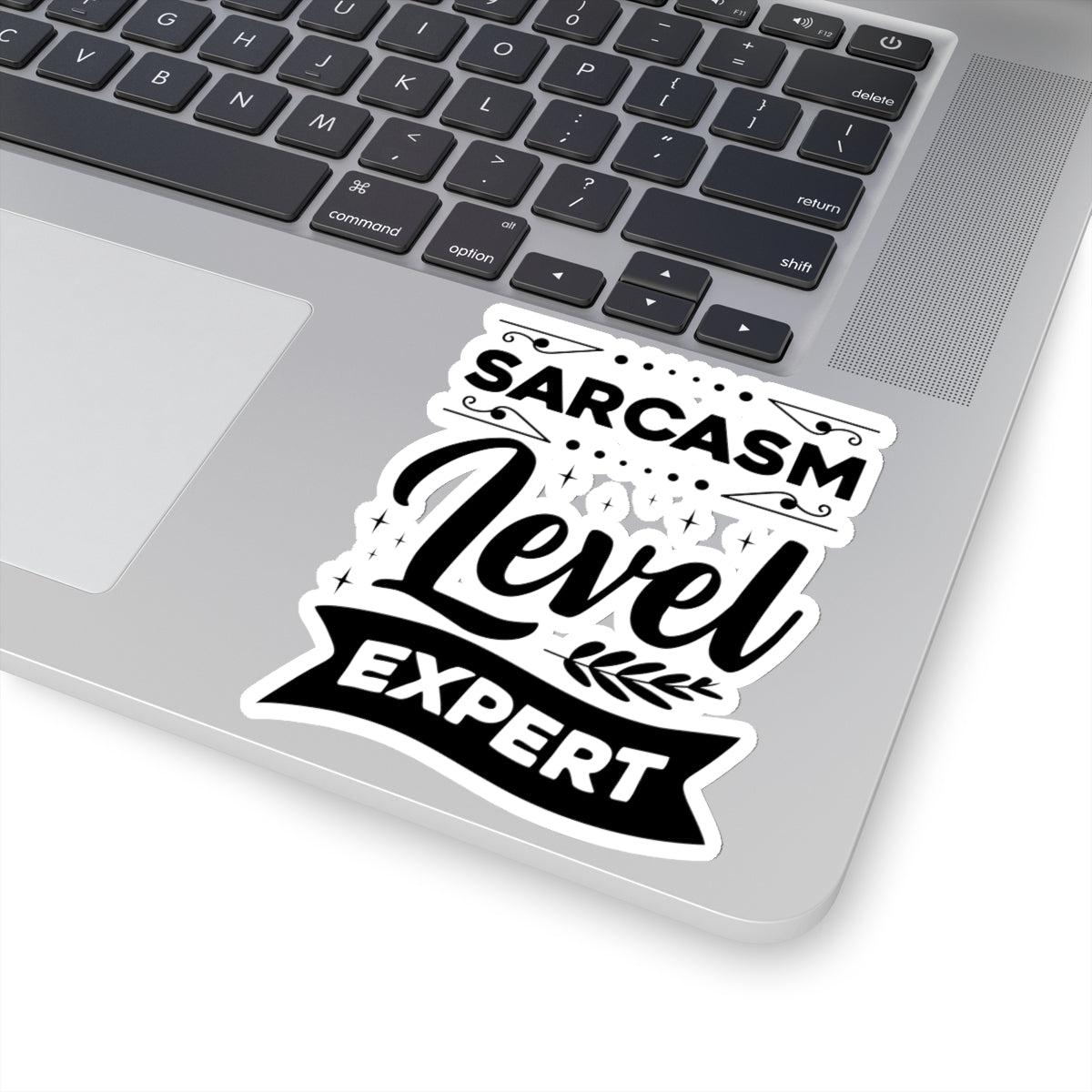 Sarcasm Level Expert Kiss-Cut Stickers