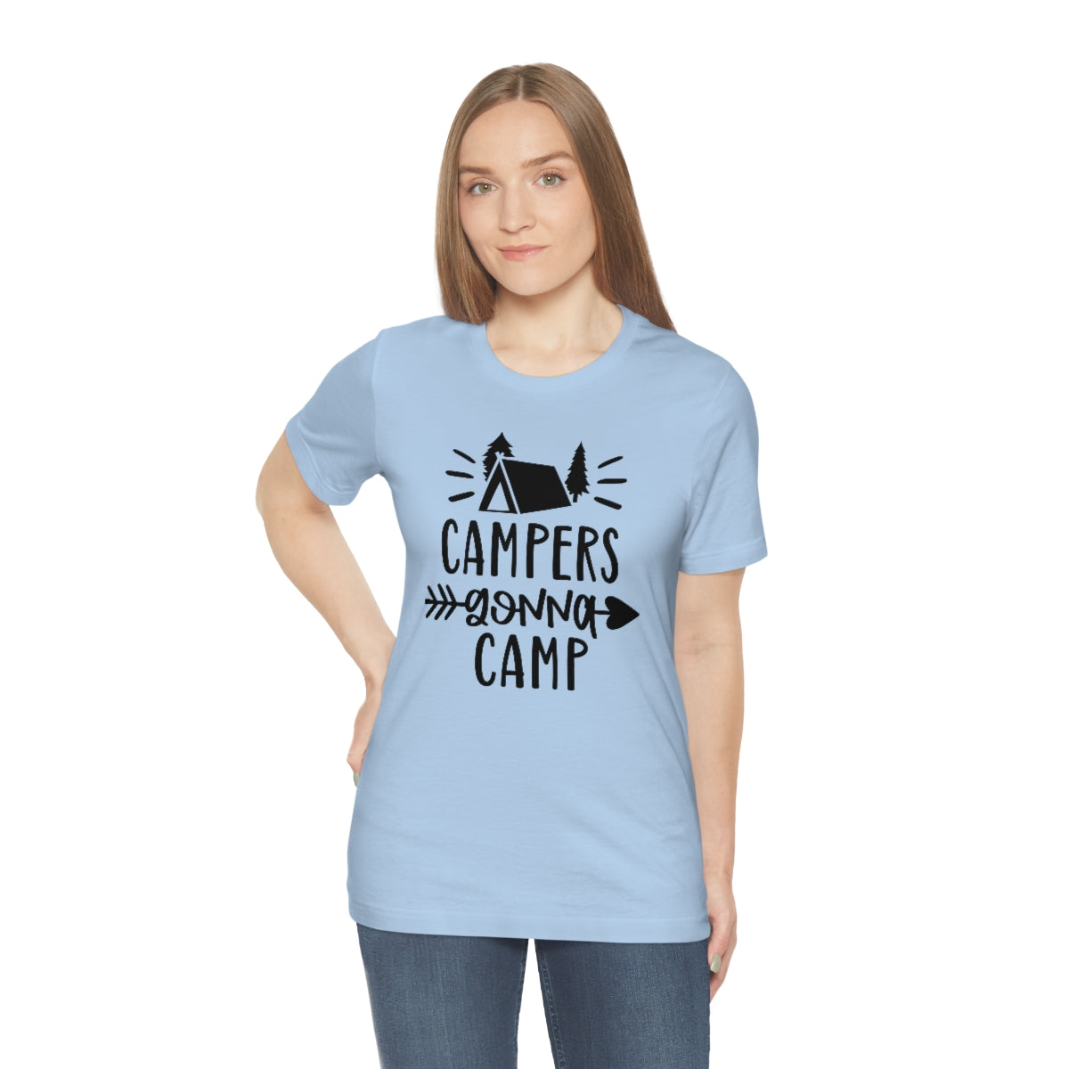 Campers Gonna Camp Unisex Jersey Short Sleeve Tee