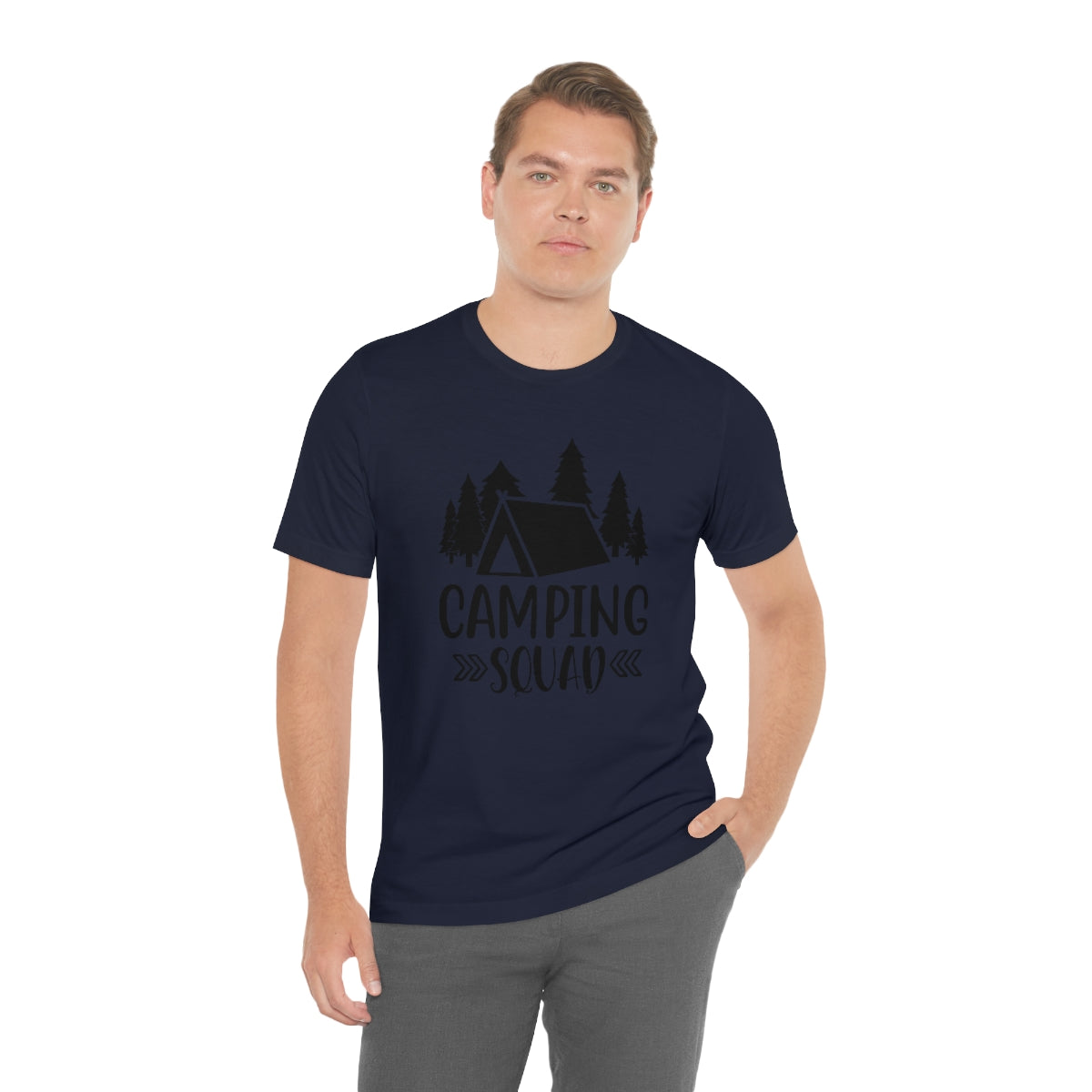 Camping Squad Unisex Jersey Short Sleeve Tee