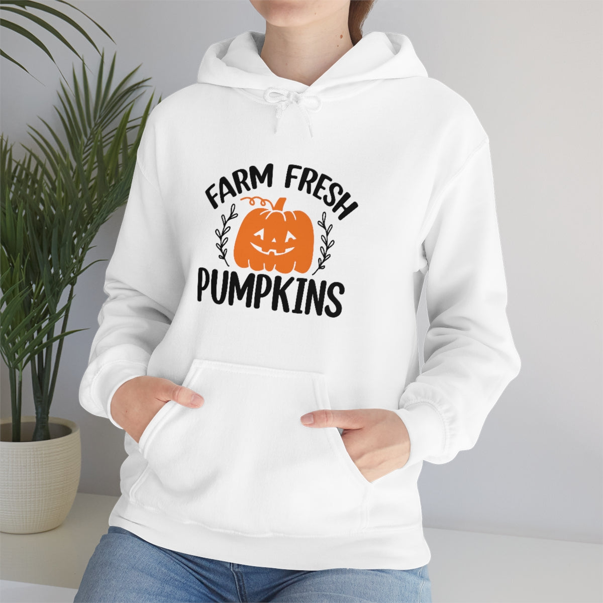 Farm Fresh Pumpkins Unisex Heavy Blend™ Hooded Sweatshirt