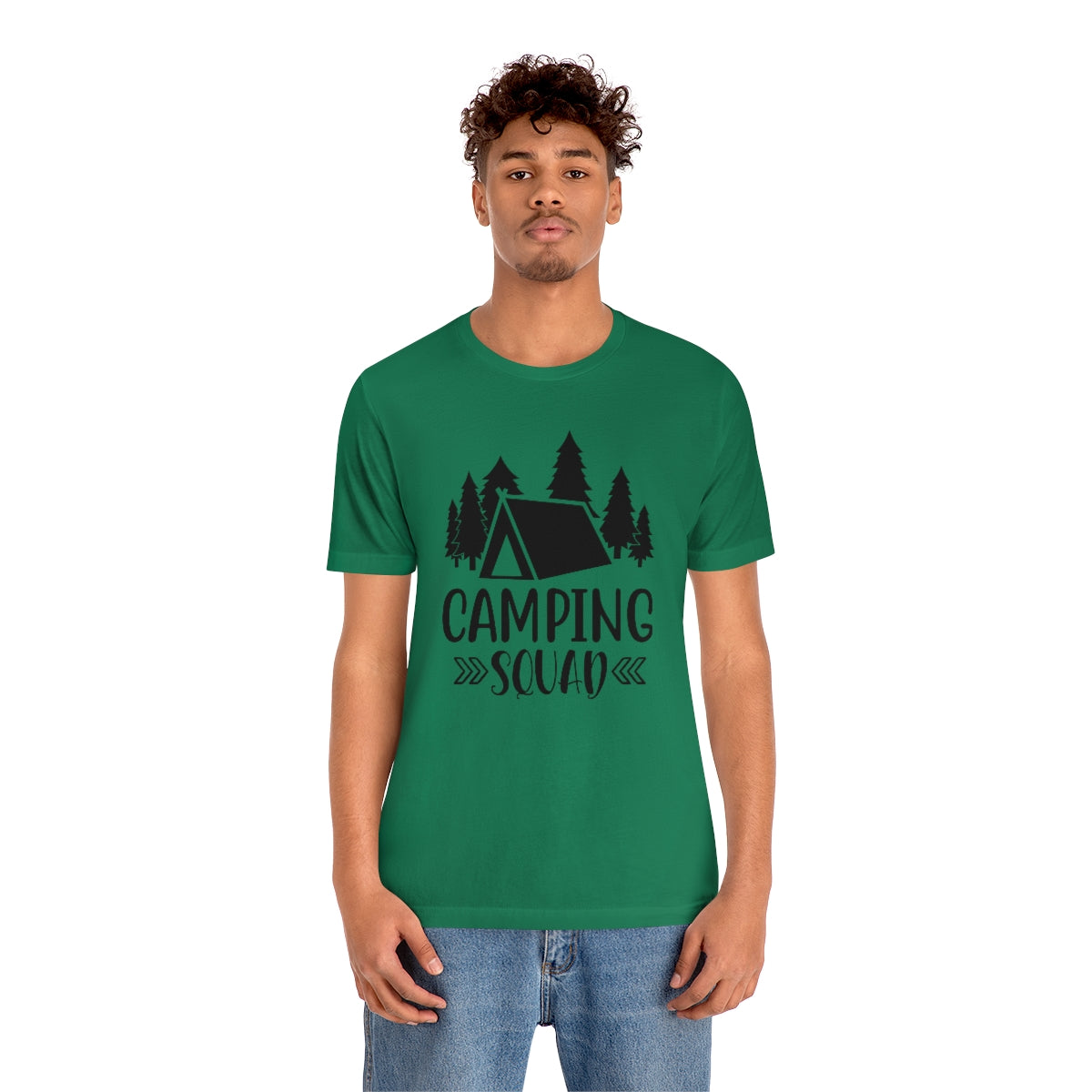 Camping Squad Unisex Jersey Short Sleeve Tee