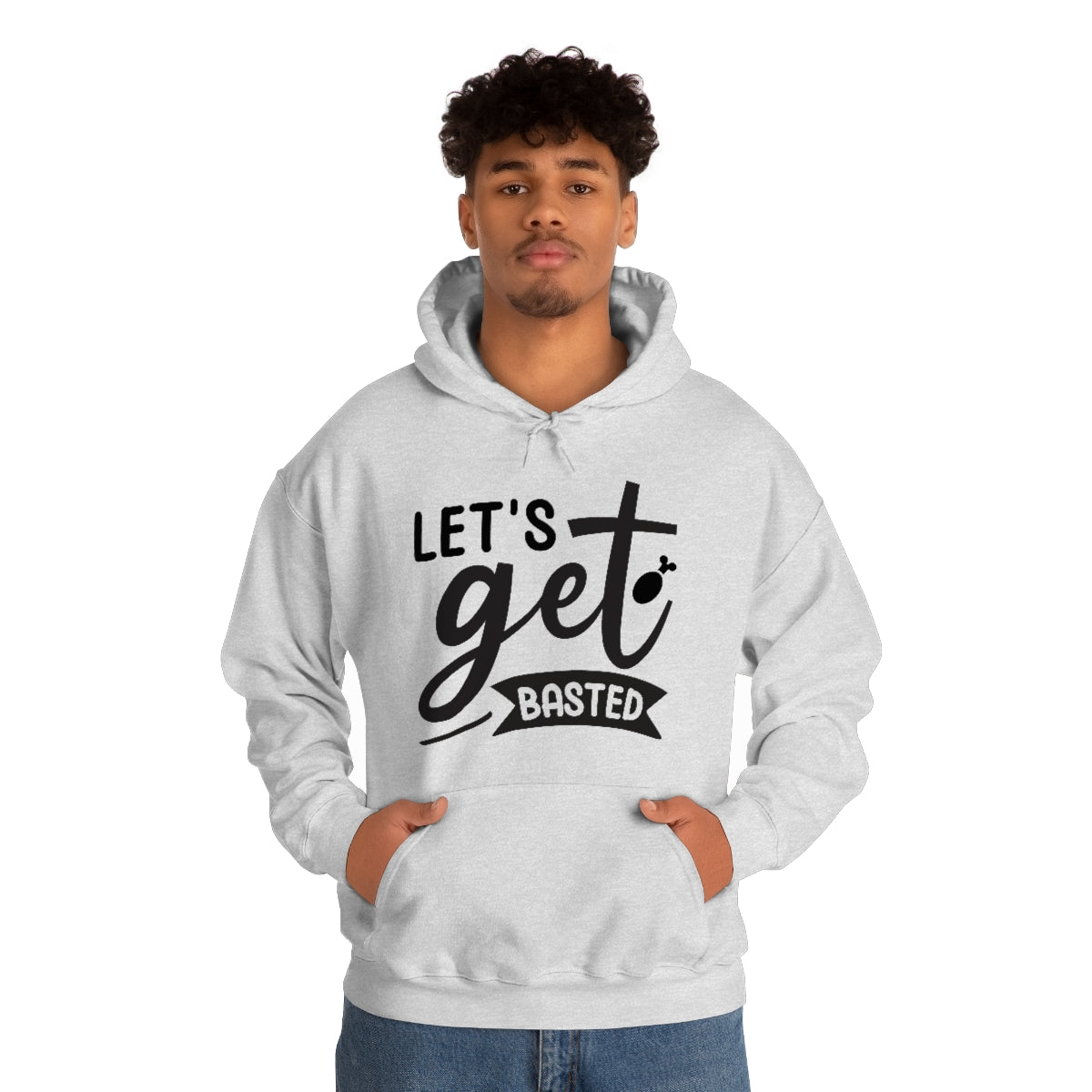 Lets Get Basted Unisex Heavy Blend™ Hooded Sweatshirt