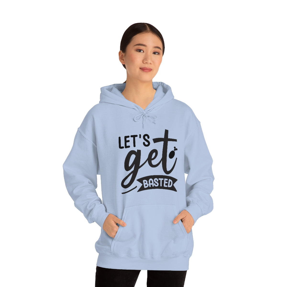 Lets Get Basted Unisex Heavy Blend™ Hooded Sweatshirt