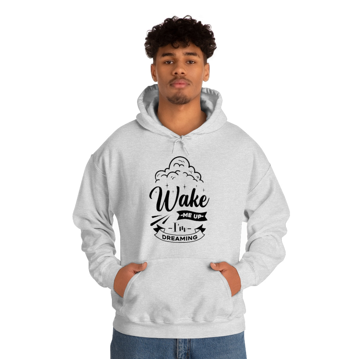 Wake Me Up I'm Dreaming Unisex Heavy Blend™ Hooded Sweatshirt