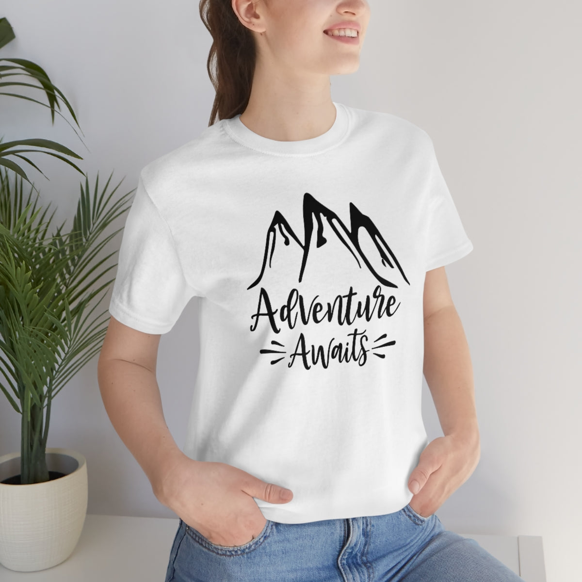 Adventure Awaits Unisex Jersey Short Sleeve Tee