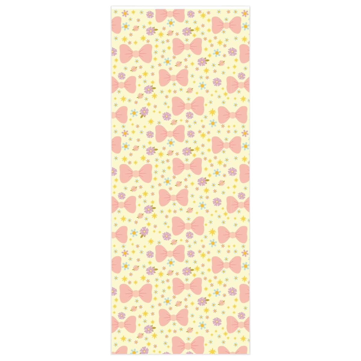 Bows & Flowers Wrapping Paper