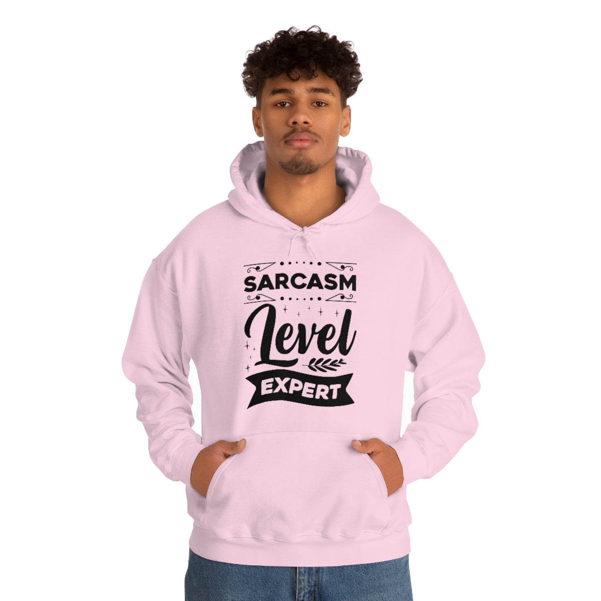 Sarcasm Level Expert Unisex Heavy Blend™ Hooded Sweatshirt