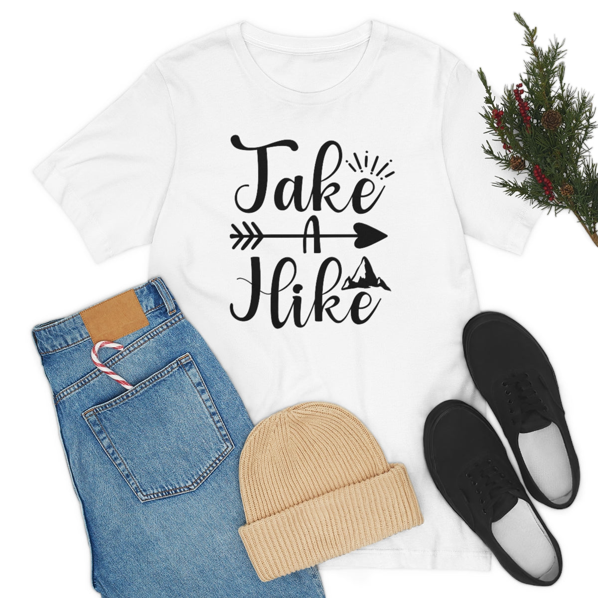 Take a Hike Unisex Jersey Short Sleeve Tee