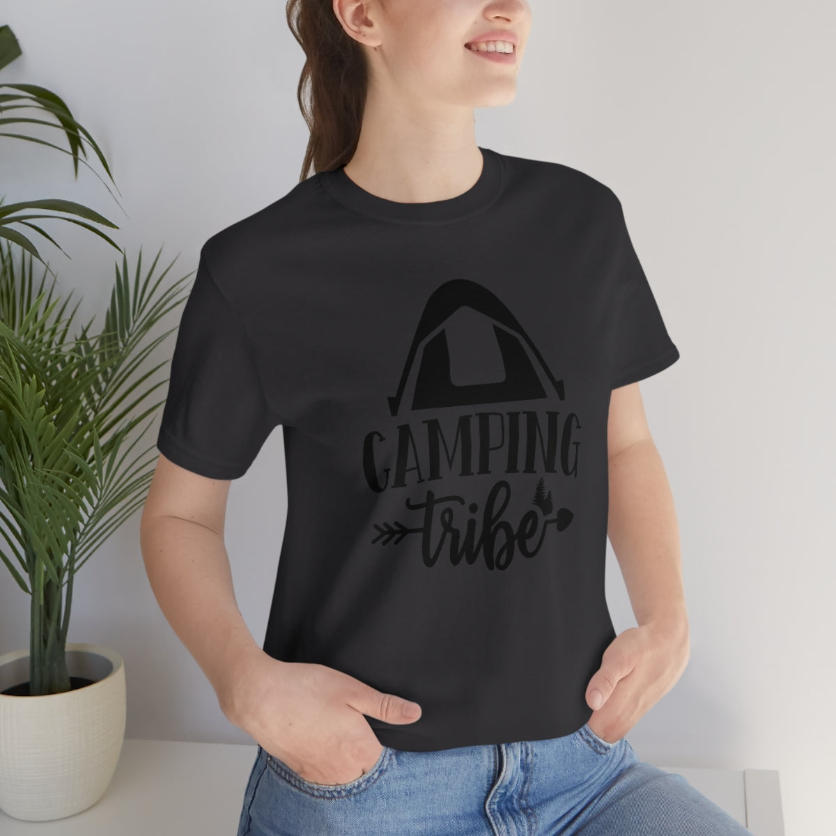 Camping Tribe Unisex Jersey Short Sleeve Tee