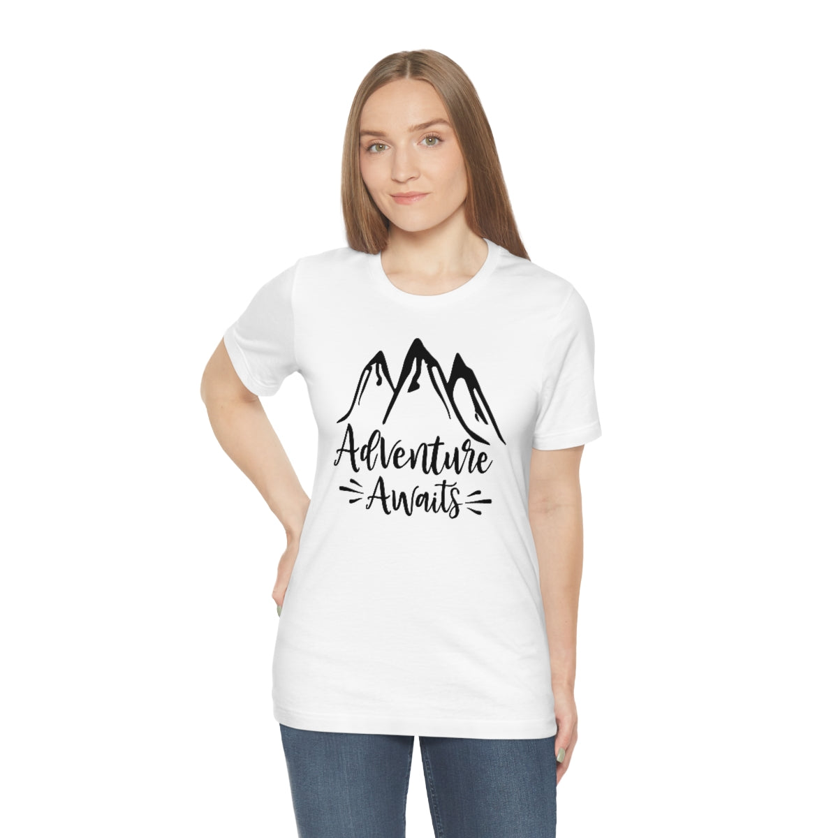 Adventure Awaits Unisex Jersey Short Sleeve Tee