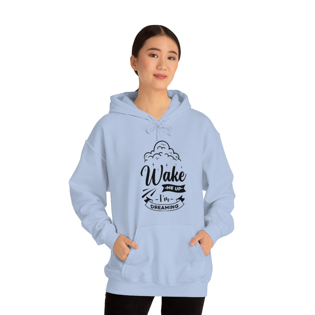 Wake Me Up I'm Dreaming Unisex Heavy Blend™ Hooded Sweatshirt