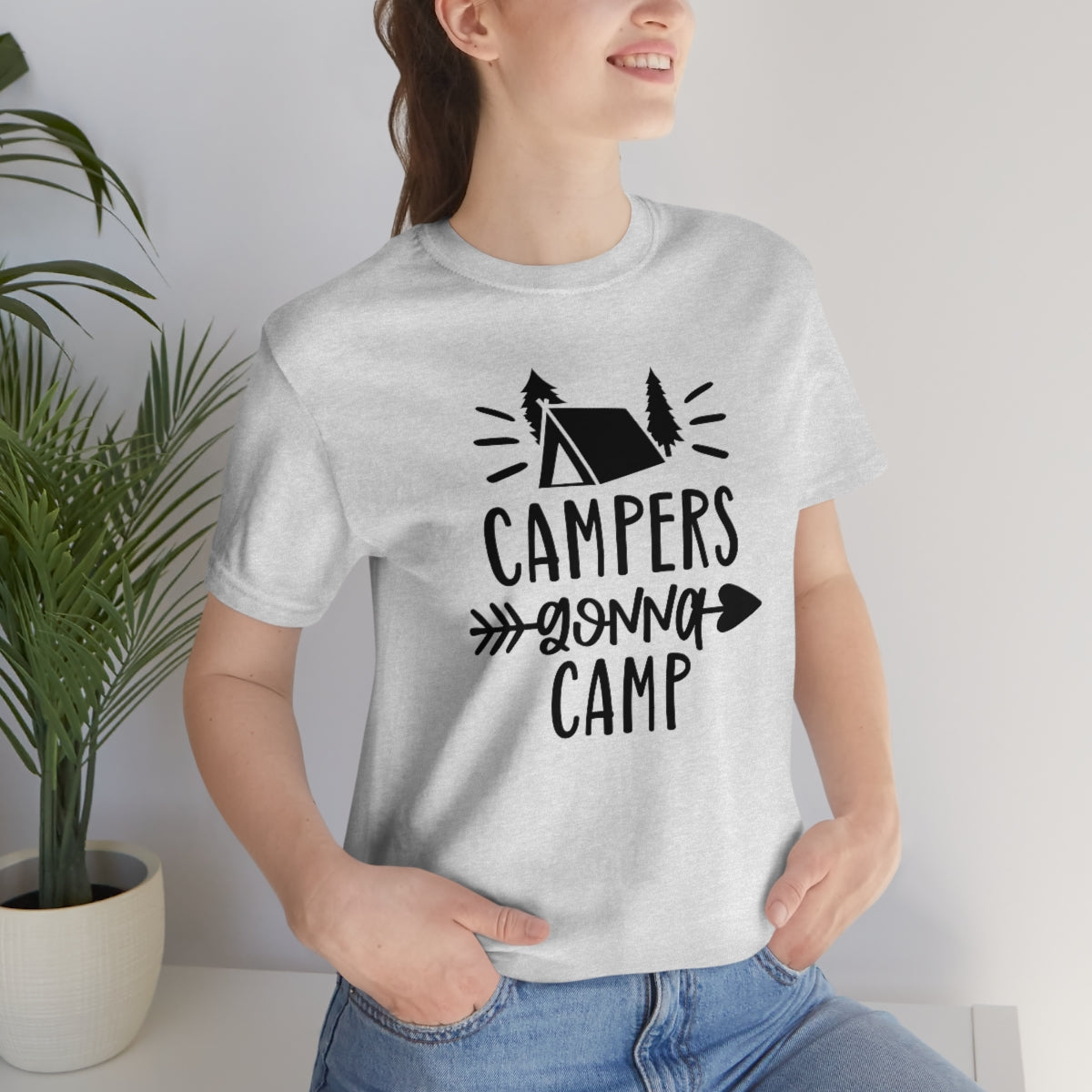 Campers Gonna Camp Unisex Jersey Short Sleeve Tee