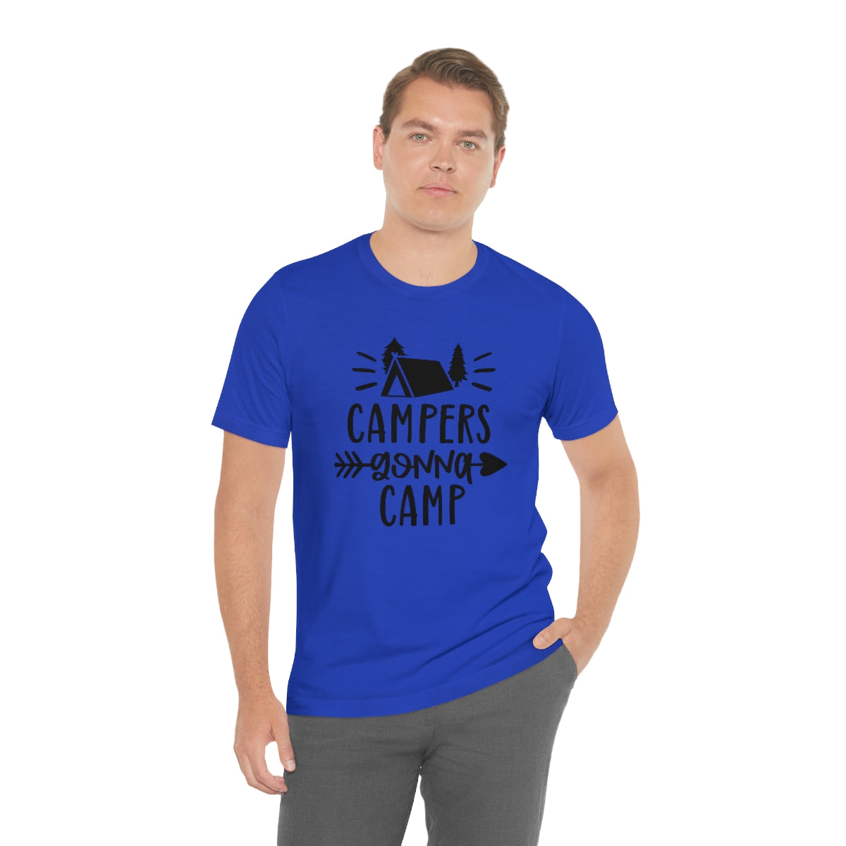 Campers Gonna Camp Unisex Jersey Short Sleeve Tee