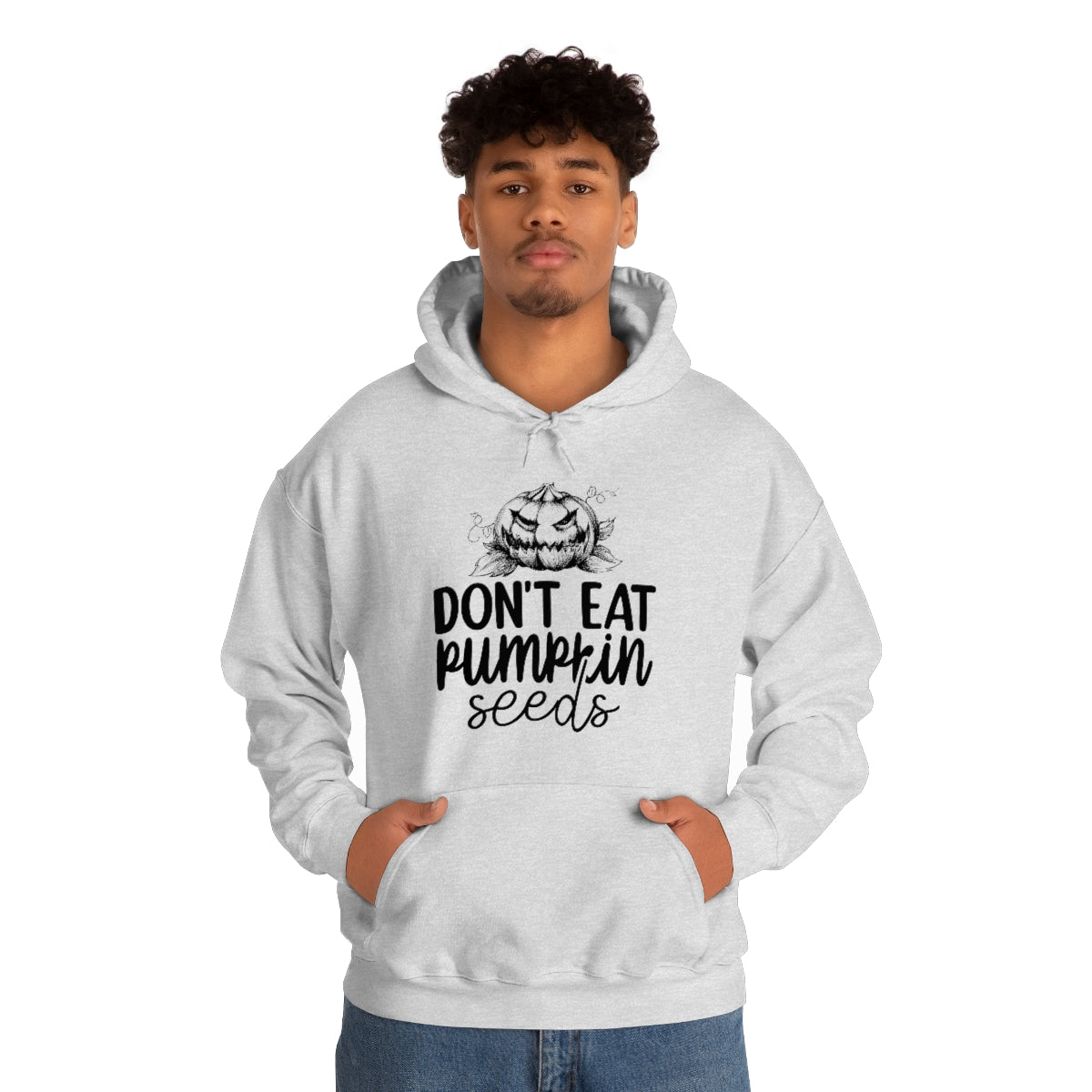 Don't Eat Pumpkin Seeds Unisex Heavy Blend™ Hooded Sweatshirt