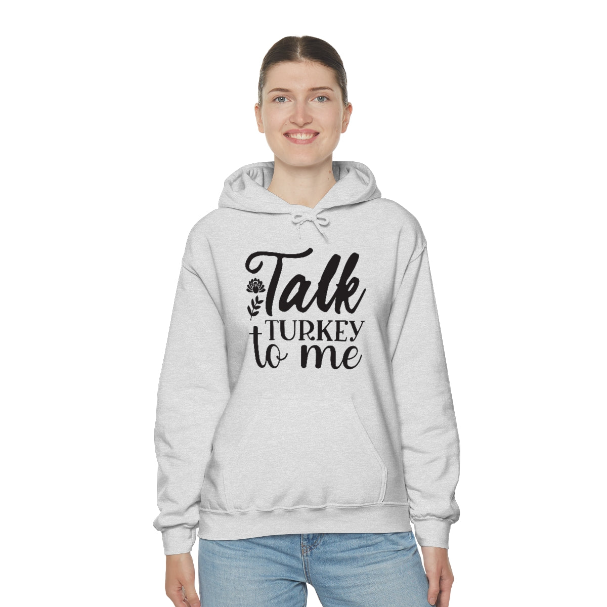 Talk Turkey To Me Unisex Heavy Blend™ Hooded Sweatshirt