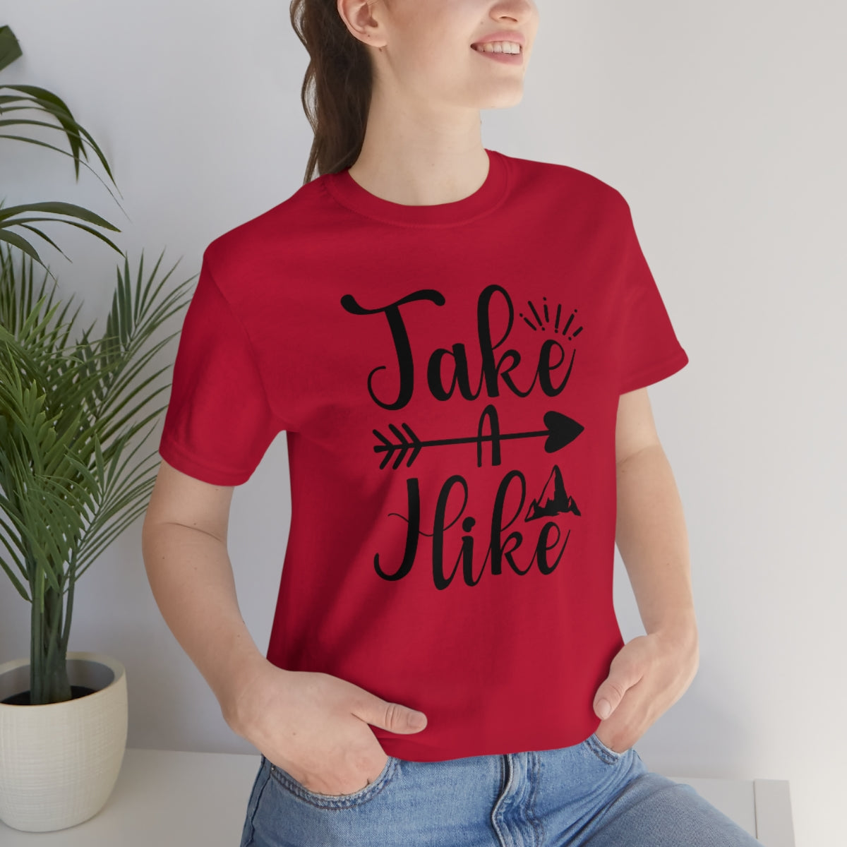 Take a Hike Unisex Jersey Short Sleeve Tee